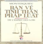 Bàn về Tinh Thần Pháp Luật - Montesquieu