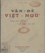 Vấn Đề Việt Ngữ - Quốc Bảo