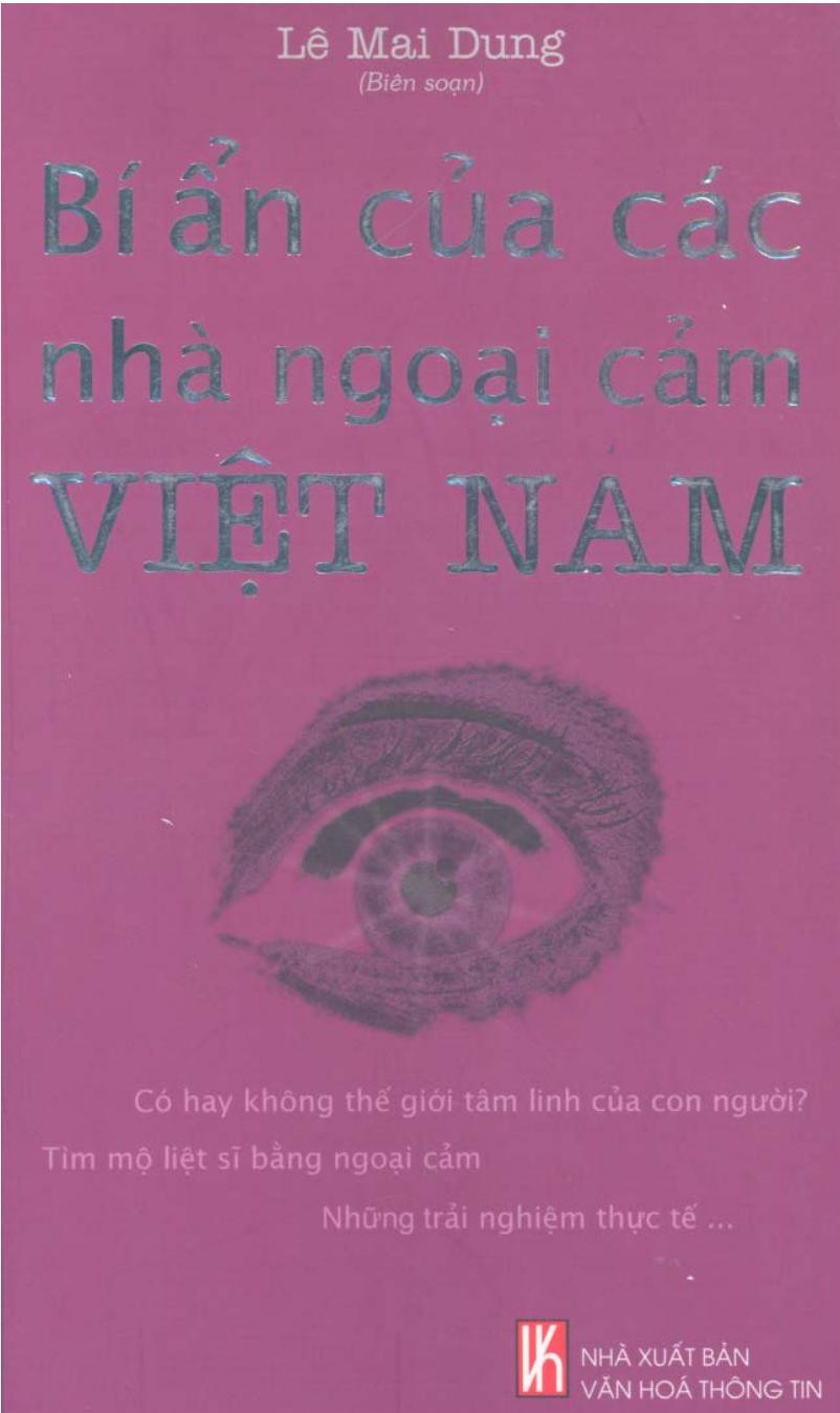 Bí Ẩn Của Các Nhà Ngoại Cảm Việt Nam - Lê Mai Dung