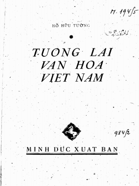 Tương Lai Văn Hóa Việt Nam - Hồ Hữu Tường