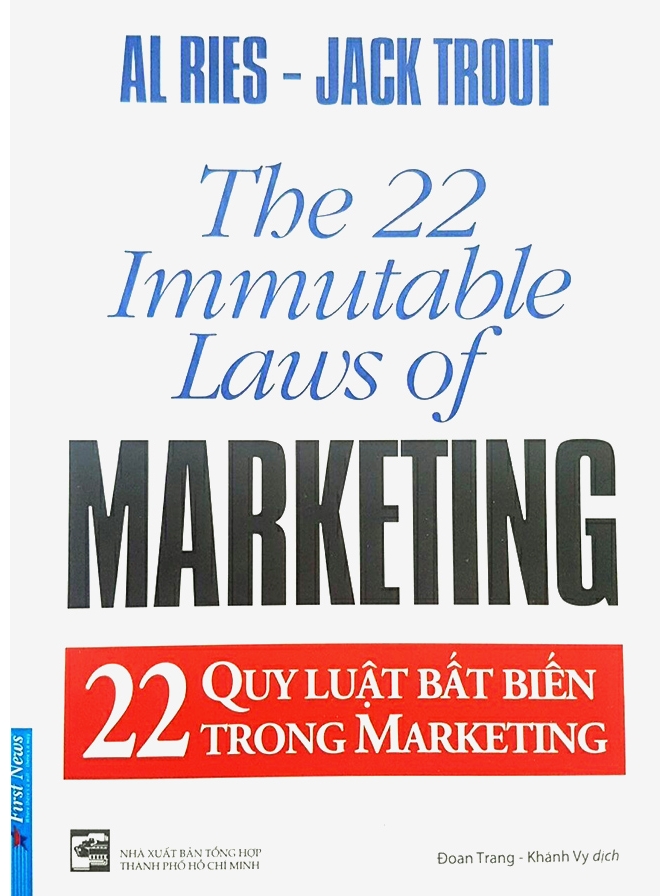 22 Qui luật bất biến trong Marketing - Al Ries & Jack Trout